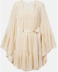Zimmermann - Minikleid Coco Aus Spitze - Lyst