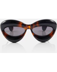 Loewe - Inflated Cat-eye Sunglasses - Lyst