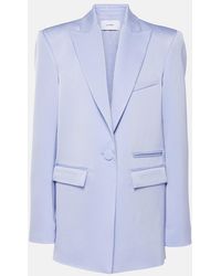 Alex Perry - Satin Crepe Blazer - Lyst
