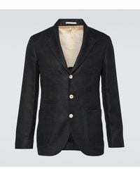 Brunello Cucinelli - Linen, Wool, And Silk Blazer - Lyst
