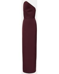 David Koma - Asymmetric Satin Gown - Lyst