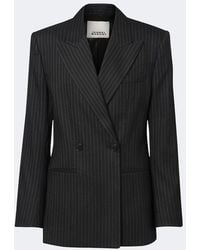 Isabel Marant - Ranya Pinstripe Wool-Blend Blazer - Lyst