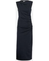 Dorothee Schumacher - Emotional Essence Draped Midi Dress - Lyst