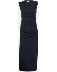 Dorothee Schumacher - Emotional Essence Draped Midi Dress - Lyst