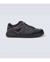 KENZO - Pxt Leather Sneakers - Lyst