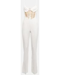 David Koma - Sequined Cutout Cady Jumpsuit - Lyst