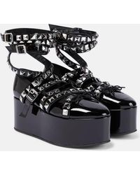 Noir Kei Ninomiya - X Repetto zapatos planos con plataforma - Lyst
