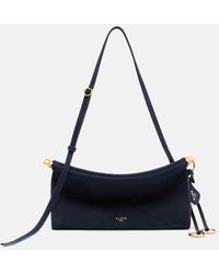 Alaïa - Le Click Small Suede Shoulder Bag - Lyst