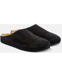 The Row - Hugo Black Slides - Lyst