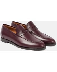 Loro Piana - Sergio Leather Loafers - Lyst
