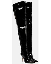 Gia Borghini - Gia 33 Patent Leather Over-the-knee Boots - Lyst