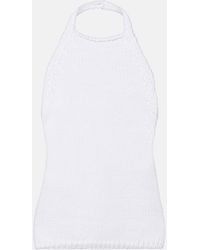 Rohe - Top En Coton A Dos Nu - Lyst