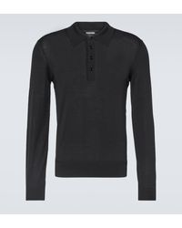 Tom Ford - Wool Polo Sweater - Lyst