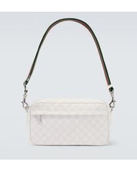 Gucci - Gg Canvas Medium Crossbody Bag - Lyst