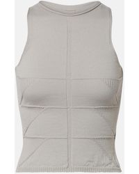 Rick Owens - Temple Virgin Wool Tank Top - Lyst