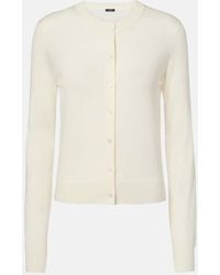 JOSEPH - Cardigan Aus Baumwolle, Kaschmir Und Seide - Lyst