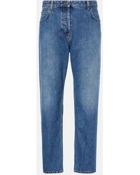 The Row - Riaco Mid-Rise Straight Jeans - Lyst