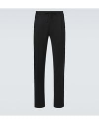 Lardini - Virgin Wool Tapered Pants - Lyst