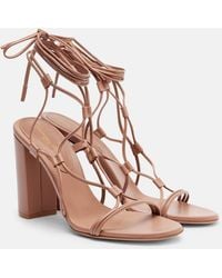 Gianvito Rossi - 95 Leather Sandals - Lyst