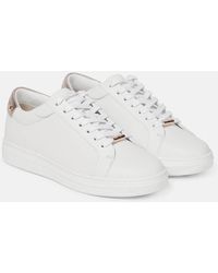 Jimmy Choo - Rome/f Leather Sneakers - Lyst