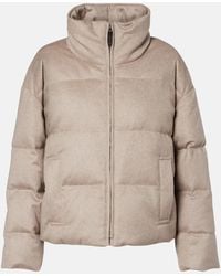 Max Mara - The Cube Destino Cashmere Down Jacket - Lyst