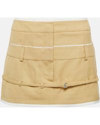 Jacquemus - La Mini Jupe Caraco Miniskirt - Lyst