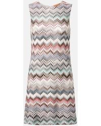 Missoni - Zigzag Minidress - Lyst