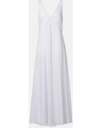 Leset - Yoko Cotton Maxi Dress - Lyst