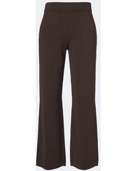 JOSEPH - Zeta Knitted Cropped Straight Pants - Lyst
