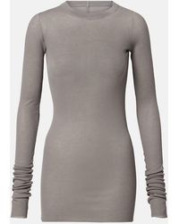 Rick Owens - Ribbed-Knit Top - Lyst