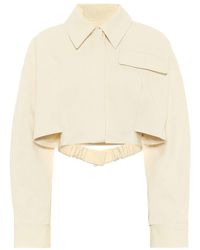 Jacquemus Giacca La Veste Esterel in cotone - Neutro