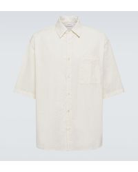 Lemaire - Oversized Cotton-Blend Shirt - Lyst
