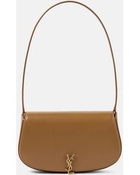 Saint Laurent - Voltaire Box Leather Shoulder Bag - Lyst