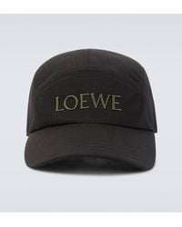 Loewe - Logo Cotton Drill Baseball Cap - Lyst