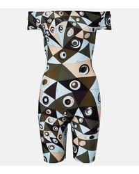 PUCCI - Occhi Off-Shoulder Jumpsuit - Lyst