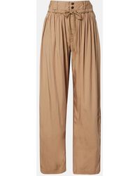 Isabel Marant - Inaya Layered Wide-Leg Pants - Lyst