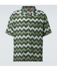 Missoni - Camicia Bowling A Zig-Zag - Lyst