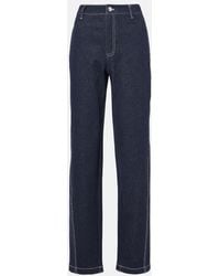 Max Mara - Zibello High-Rise Straight Jeans - Lyst