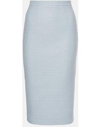 Roland Mouret - Boucle Midi Skirt - Lyst