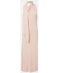 Altuzarra - Mitchell Scarf-Detail Midi Dress - Lyst