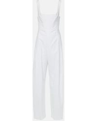 Stella McCartney - Linen And Cotton Jumpsuit - Lyst
