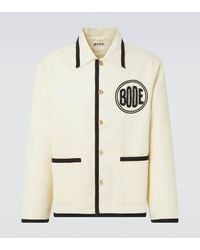 Bode - Beaded Wool Jacket - Lyst