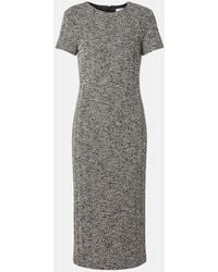 Max Mara - Giugno Cotton And Wool-Blend Midi Dress - Lyst