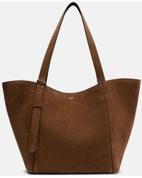 Max Mara - Archetipo Large Suede Tote Bag - Lyst