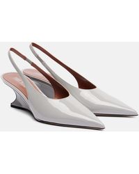 Paris Texas - Nina 50 Patent Leather Slingback Pumps - Lyst