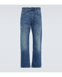 Valentino - Mid-rise Straight Jeans - Lyst