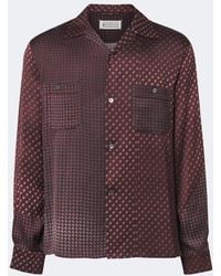 Maison Margiela - Paisley Satin Shirt - Lyst