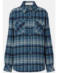God's True Cashmere - Checked Cashmere Shirt - Lyst
