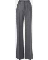 Tom Ford - High-Rise Wool Twill Bootcut Pants - Lyst