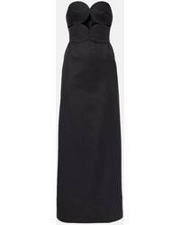Adriana Degreas - Maxikleid Aus Einem Baumwollgemisch - Lyst